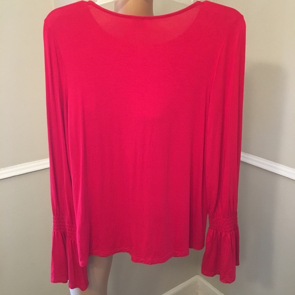 Cupid, size sm red blouse - Picture 2 of 3